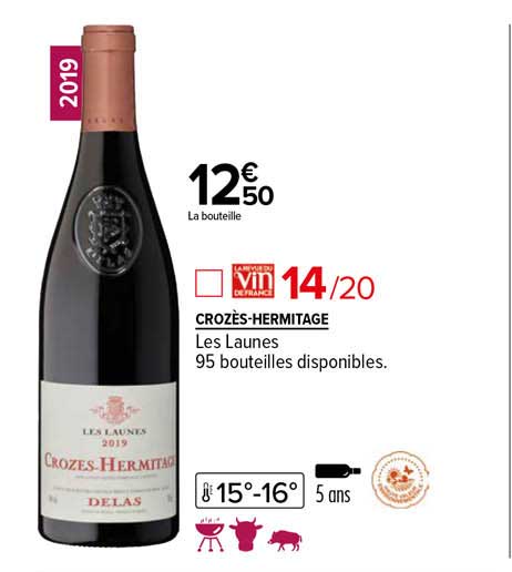 crozès-hermitage les launes 2019