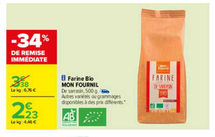 farine bio mon fournil