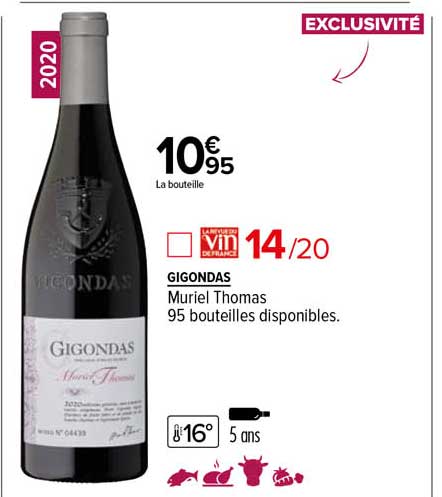 gigondas muriel thomas 2020