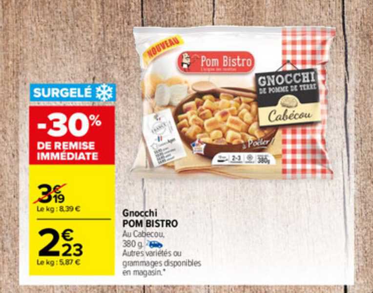 Gnocchi Pom Bistro
