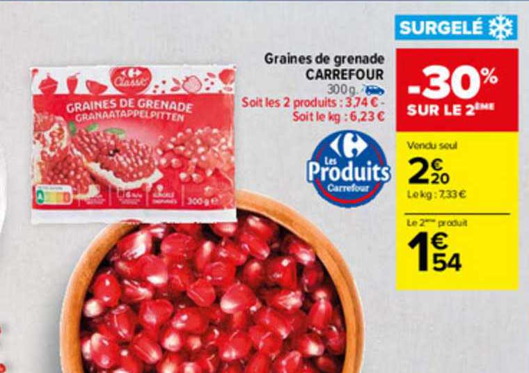 Graines De Grenade Carrefour