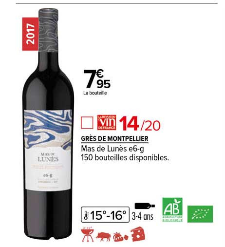 Grès De Montpeller Mas De Lunèes