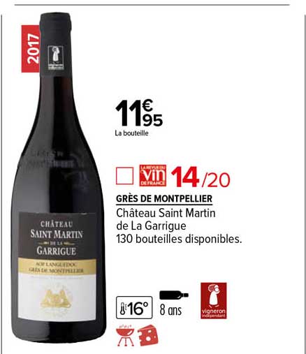 grès de montpellier château saint marin de la garrigue