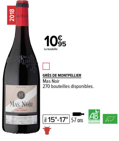 grès de montpellier mas noir