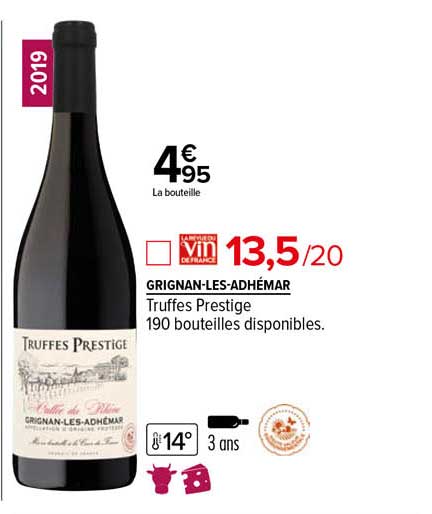 grignan-lesadhémar truffes prestige 2019