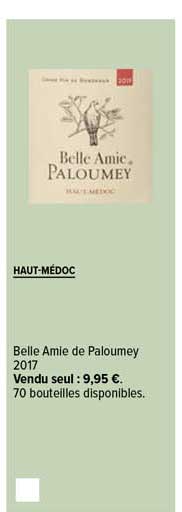 haut-médoc belle amie de paloumey 2017