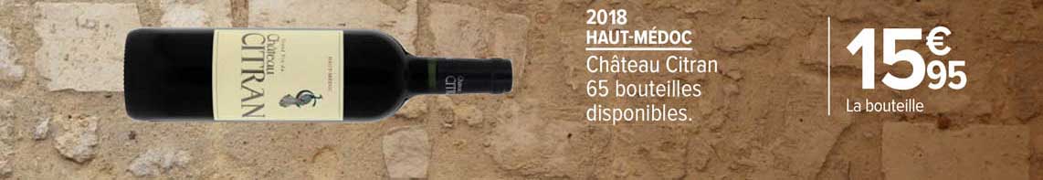 haut-médoc château citran 2018