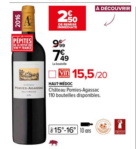 haut-médoc château pomies-agassac