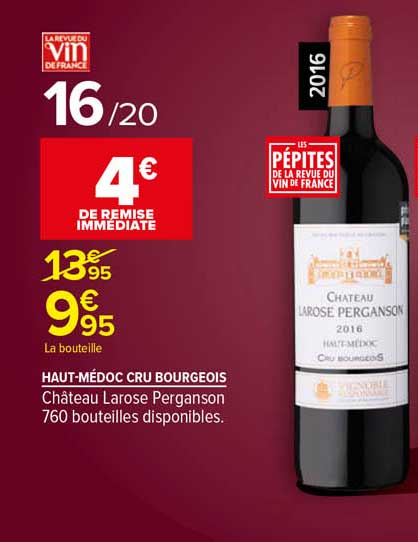 haut-médoc cru bourgeois château larose perganson