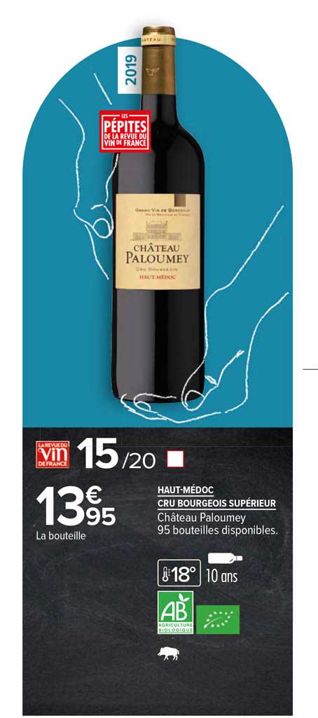 haut-médoc cru bourgeois supérieur château au paloumey