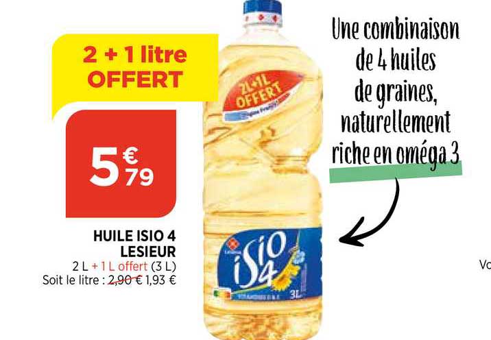 huile isio 4 lesieur