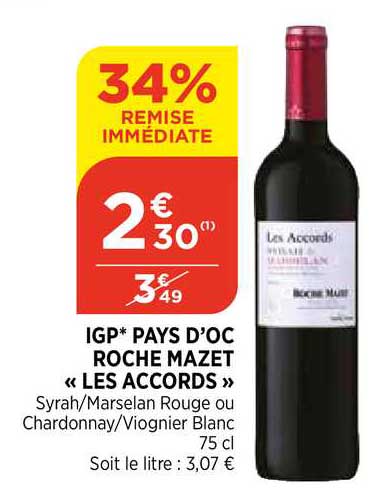 igp pays d'oc roche mazet "les accords"