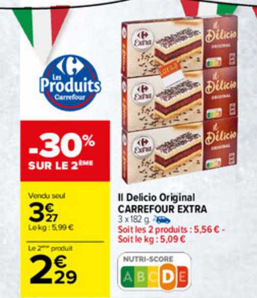 II Delicio Original Carrefour Extra