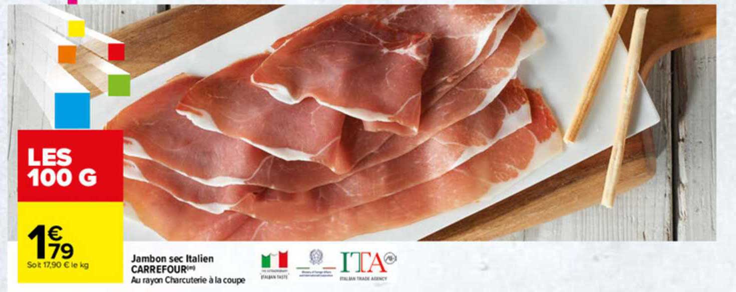 Jambon Sec Italien Carrefour