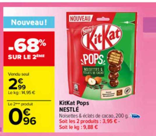 kitkat pops nestlé