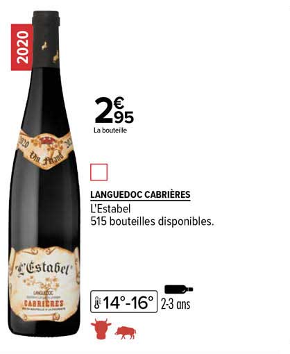 languedoc cabrières l'estabel