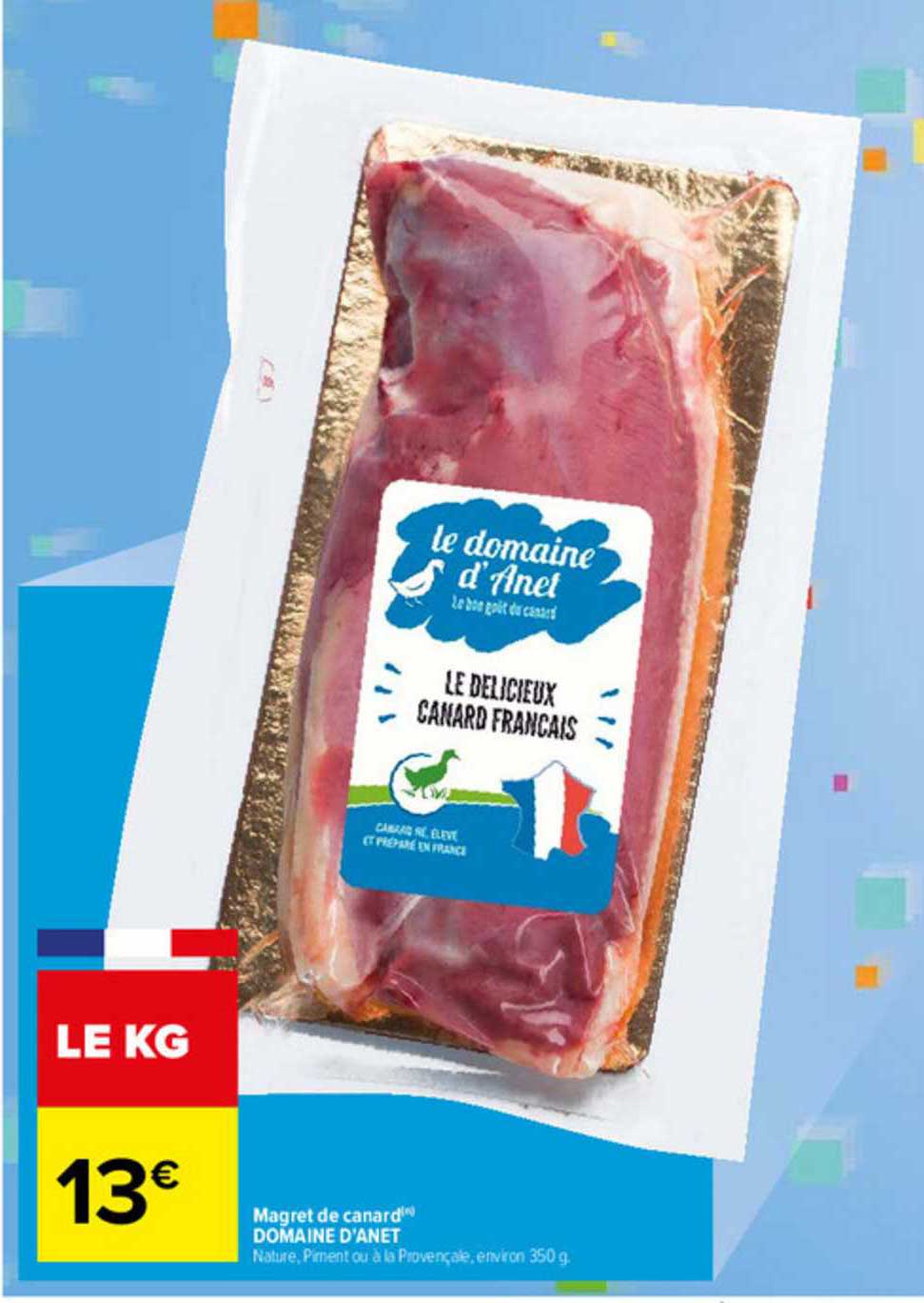 magret de canard domaine d'anet