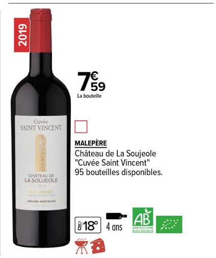 malepère château de la soujeole "cuvée saint vincent"