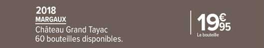 margaux château grand tayac 2018