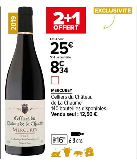 mercurey celliers du château de la chaume 2019