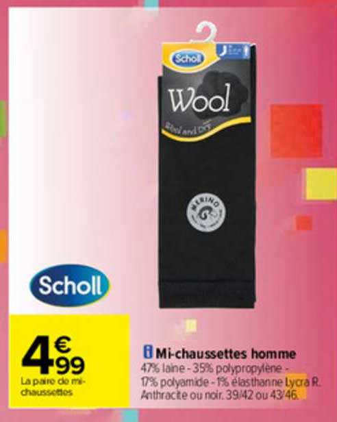 Mi-chaussettes Homme Scholl