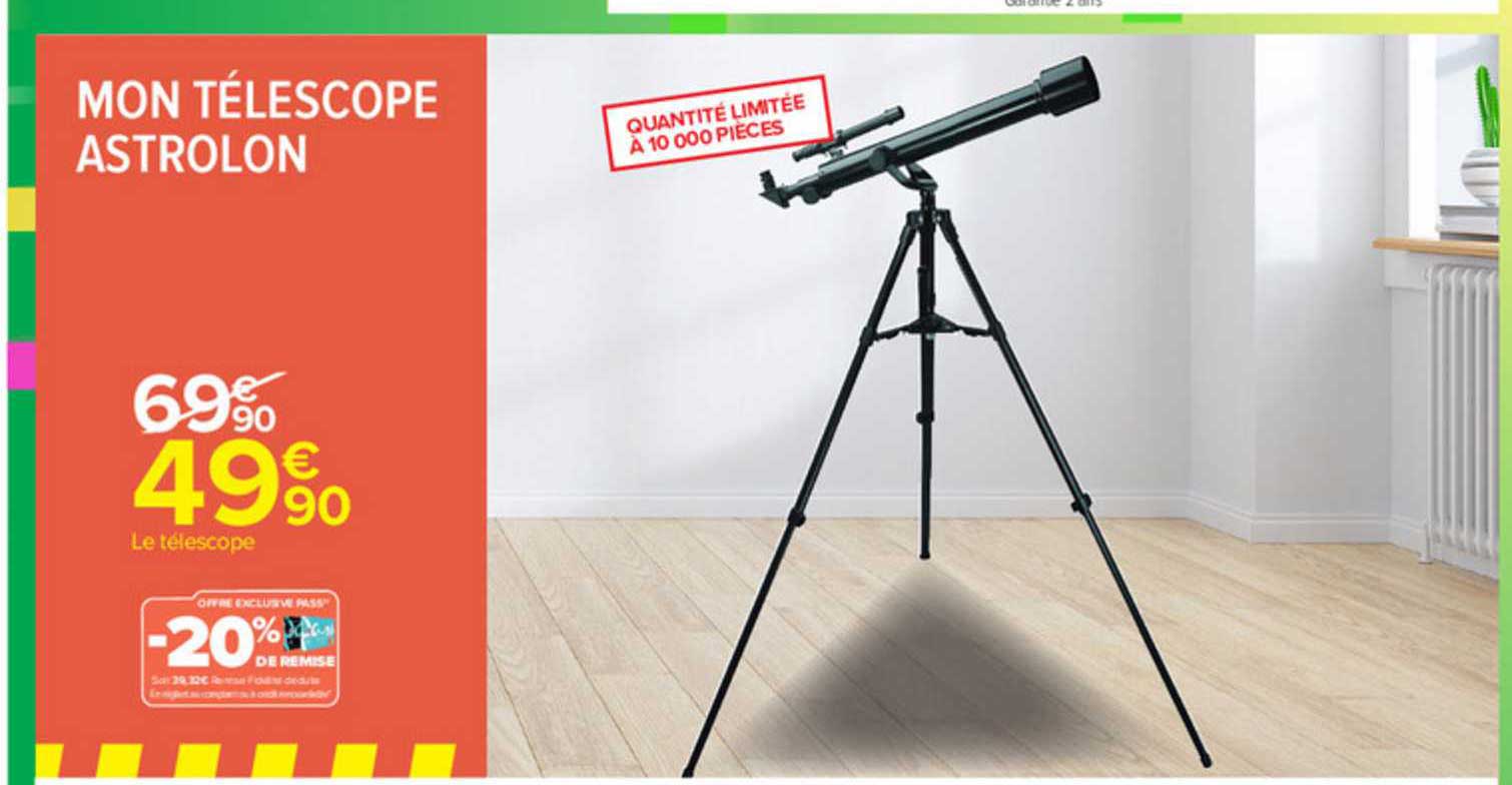 mon télescope astrolon