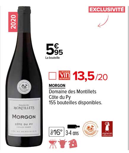 Morgon Domaine Des Montillets Côtes Du Py