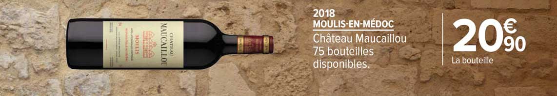 moulis-en-médoc château maucaillou 2018