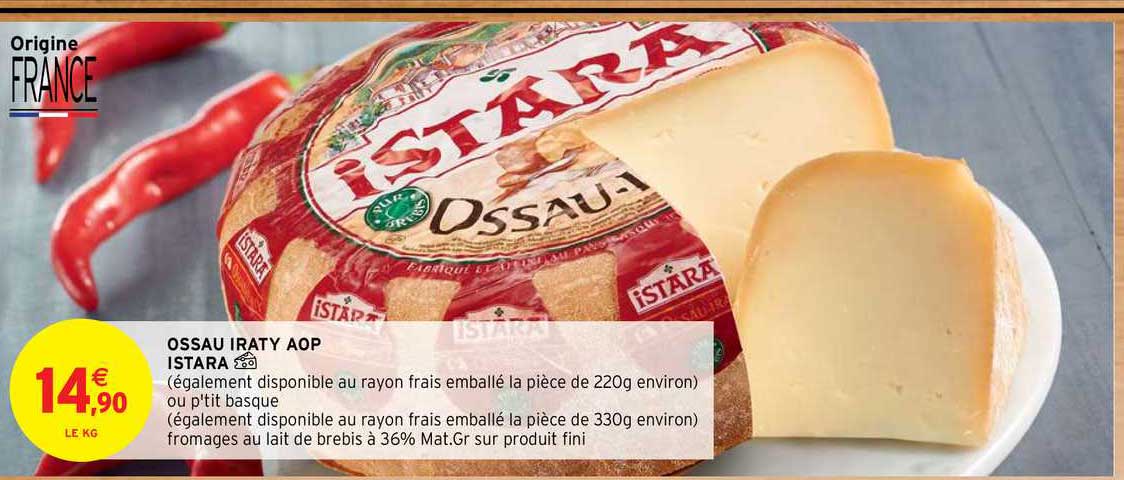 ossau iraty aop istara