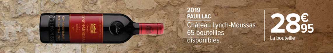 pauillac château lynch-moussas 2019