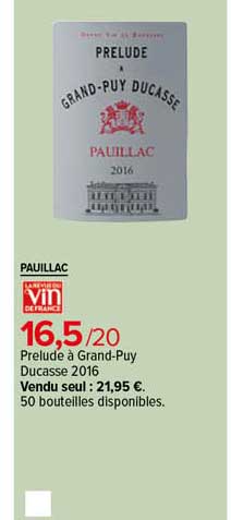 pauillac prelude à grand-puy ducasse 2016