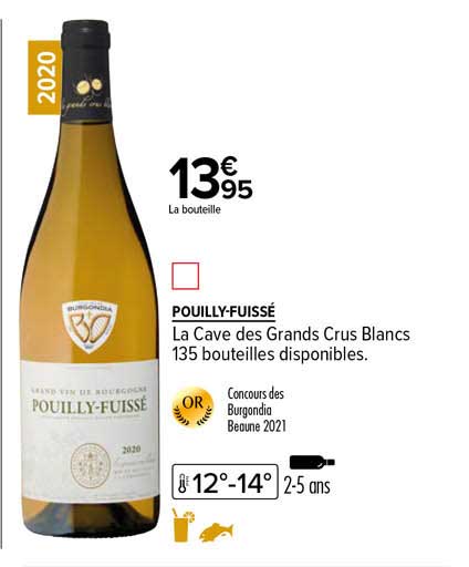 paully-fuissé la cave des grands crus blancs 2020