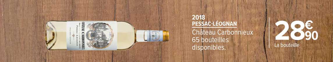 pessac-léognan château carbonnieux 2018