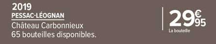 pessac-léognan château carbonnieux 2019