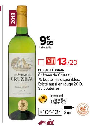 pessac-léognan château de cruzeau