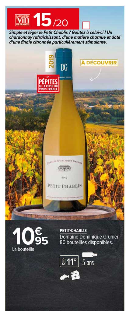 petit-chablis domaine dominique gruhier 2019