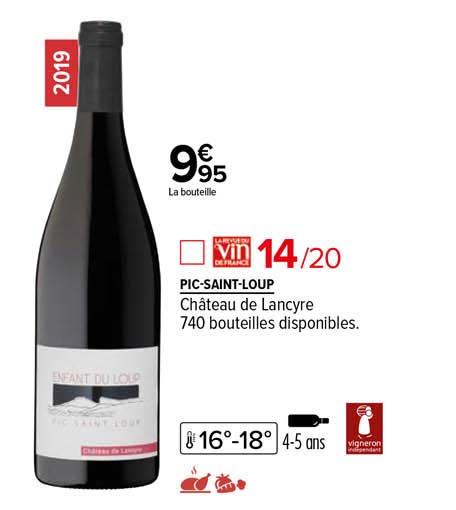 pic-saint-loup château de lancyre