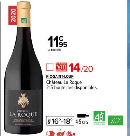 pic-saint-loup château la roque