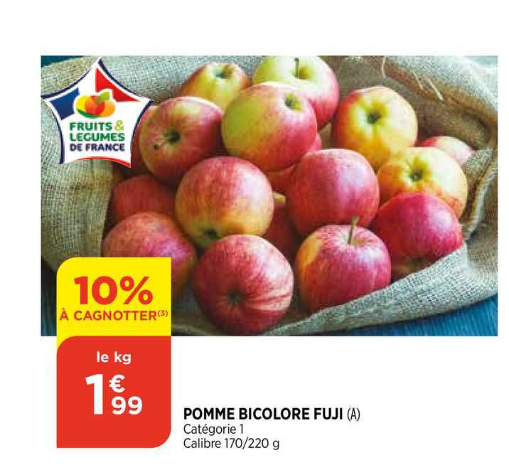 Pomme Bicolore Fuji