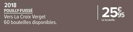 pouilly-fuissé vers la croix verget 2018