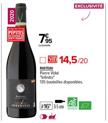 Rasteau Pierre Vidal "infinitis"