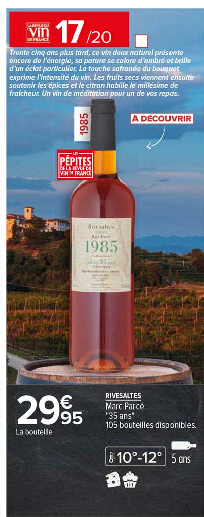 Rivesaltes Marc Parcé "35 Ans"