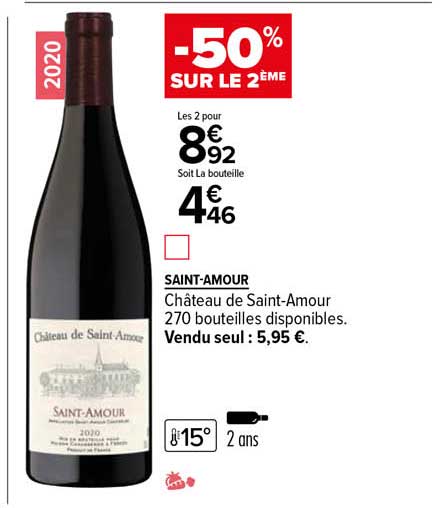 saint-amour château de saint-amour 2020