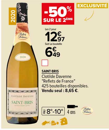 saint-bris clotilde davenne "reflets de france" 2020