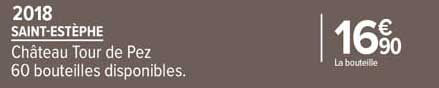 saint-estèphe château tour de pez 2018