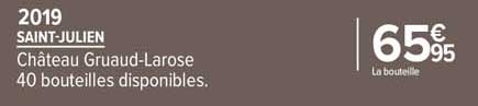 saint-julien château gruaud-larose 2019