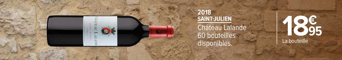 saint-julien château lalande 2018