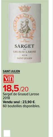 saint-julien sarget de gruaud larose 2018