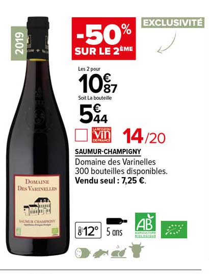 saumur-champigny domaine des varinelles