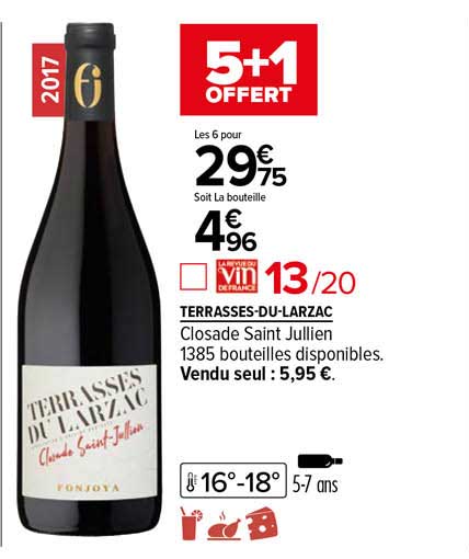 terrasses-du-larzac closade saint julien 5+1 offert